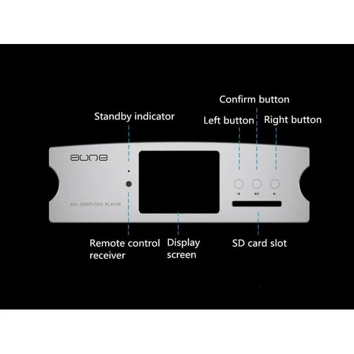 AUNE X5s 8th Anniversary Edition Digital Desktop Music Player - Image 4