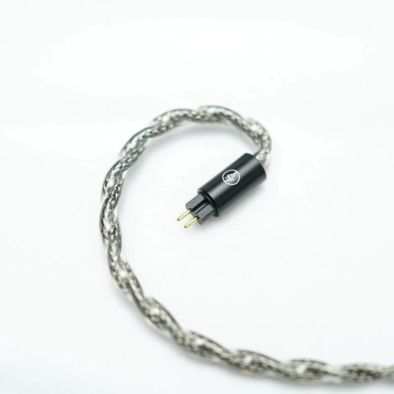 BGVP Gray Rose 5N Single Crystal Copper Silver-Plated Shielded Cable - Image 4