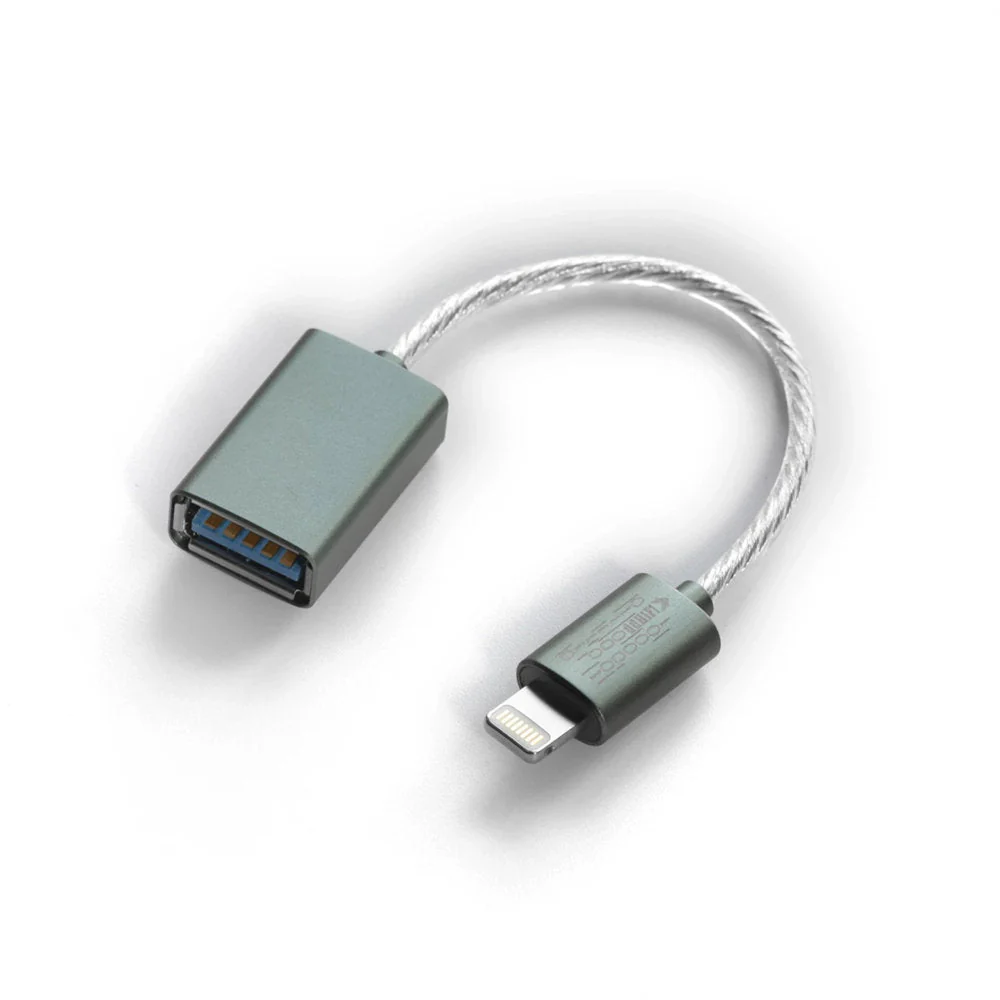 DD ddHiFi MFi06F Lightning to USB-A Female USB OTG Adapter Cable - Image 2