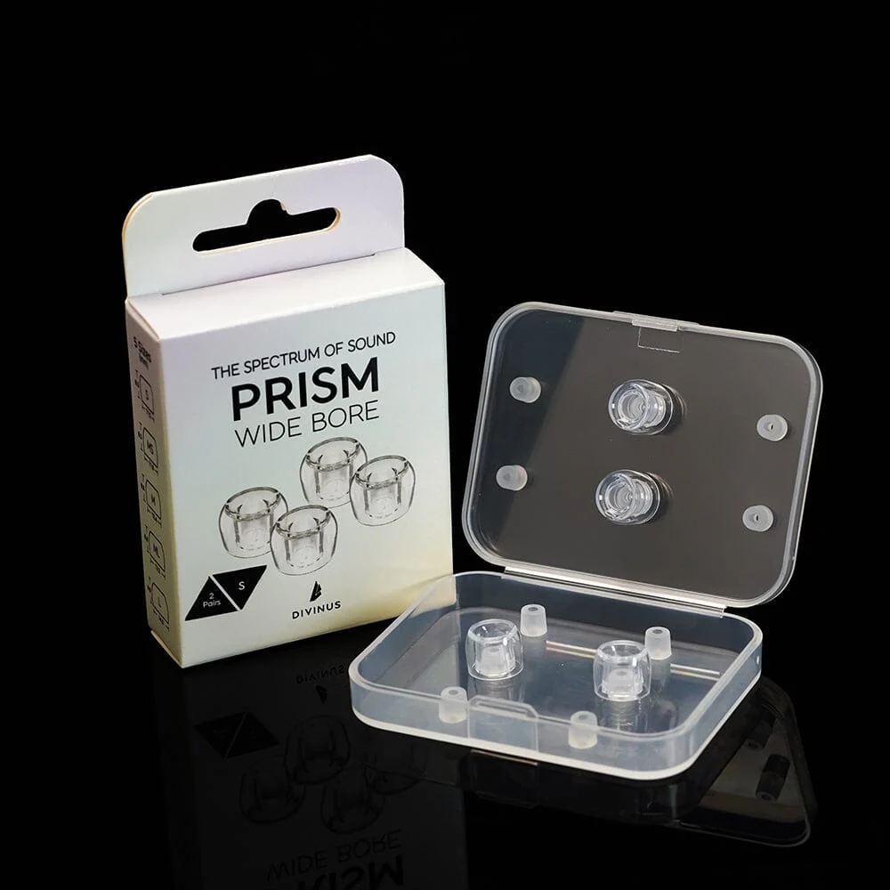 Divinus Prism Wide Bore LSR Eartips For 4-6mm Nozzle - Image 10