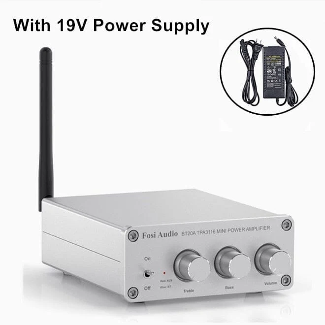 Fosi Audio BT20A Bluetooth 5.0 Max Power Mini HiFi Class D Amplifier - Image 8