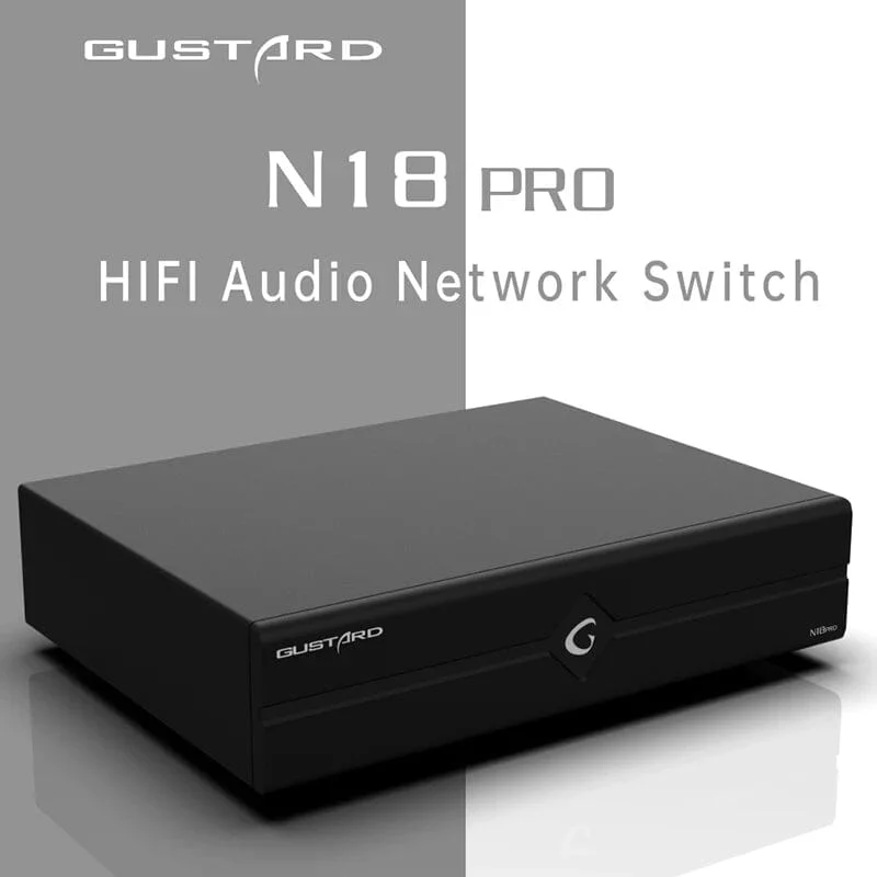 Gustard N18/N18Pro Network Ethernet Switch HiFi DAC - Image 8