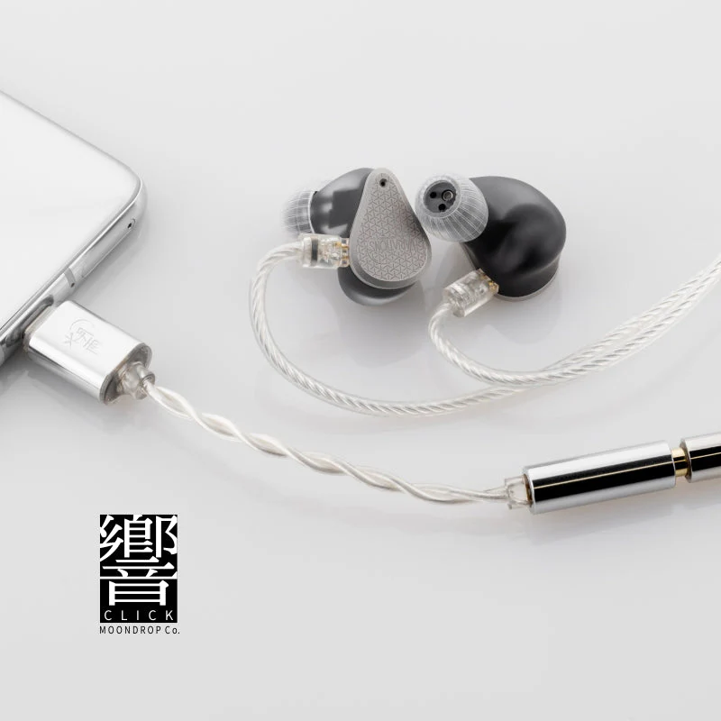 Moondrop Click Entry-level Type-C To 3.5mm Mini USB Lightweight DAC/AMP - Image 4