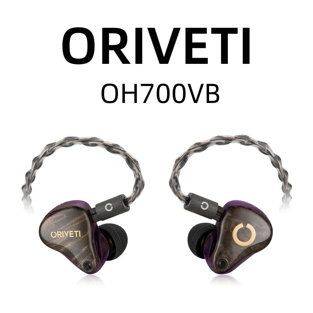 ORIVETI OH700VB 6BA+1DD HiFi Hybrid In-Ear Monitors