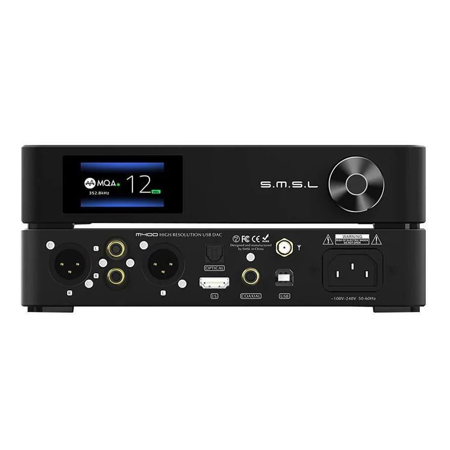 SMSL M400 DAC+ SP400 HPA+ XLR Cable Stack - Image 7