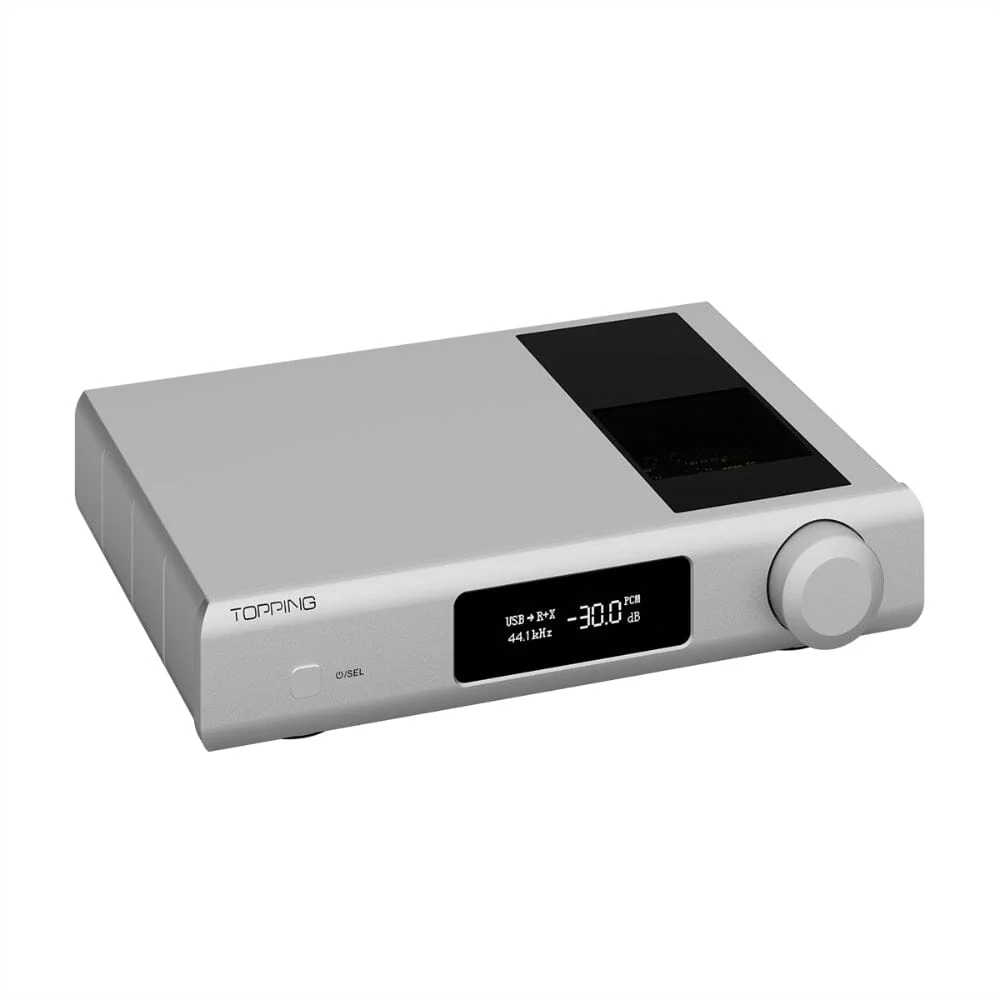 TOPPING A90 Discrete AMP + D90 III Discrete DAC + XLR Cable Stack - Image 3