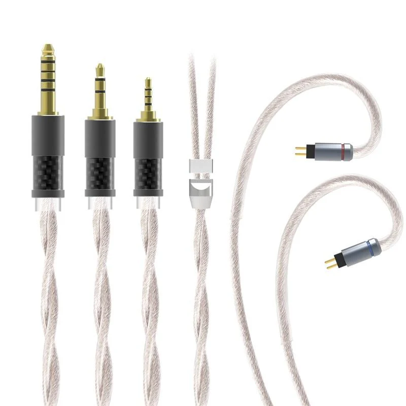 TRI 2 Core Grace-S 630 Srands High-end Earphone Silver Upgrade Cable - Image 9