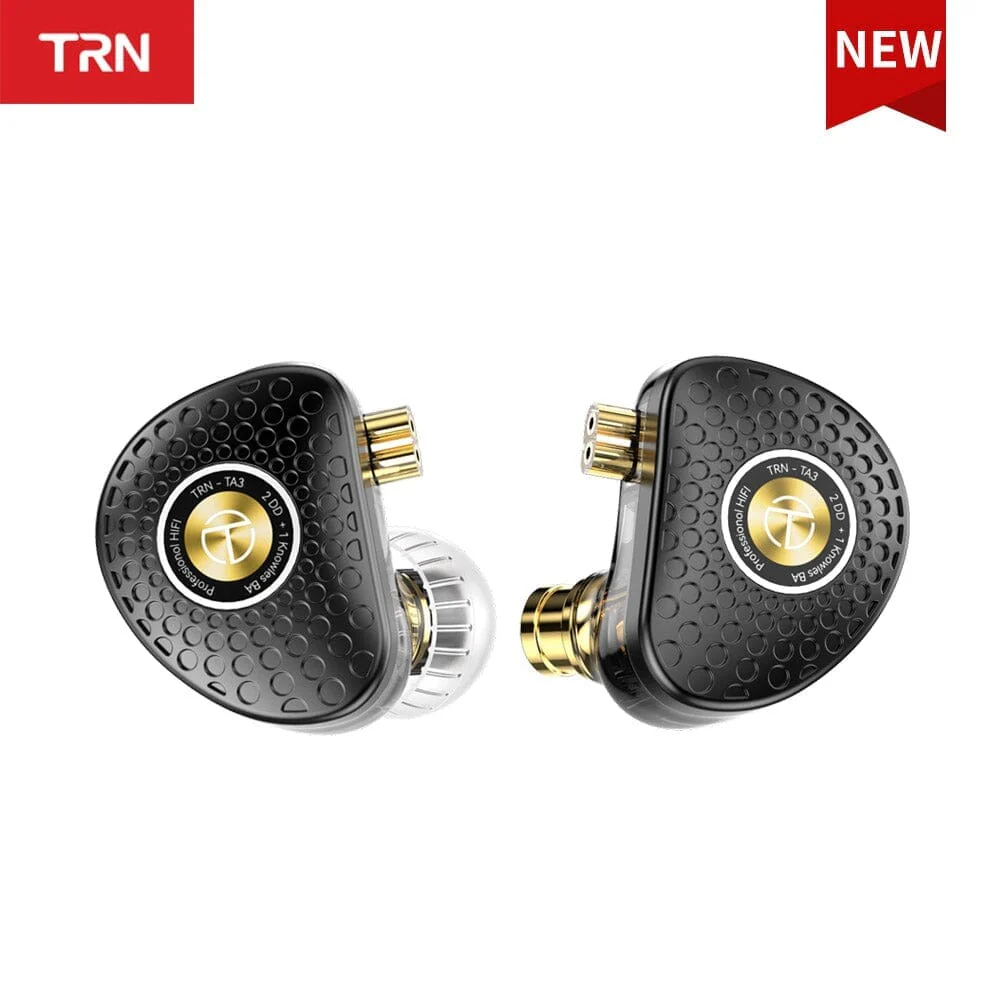 TRN TA3 2DD+1BA Hybrid Knowles Balanced Armature In-Ear Monitors With 2.5/3.5/4.4 Swappable Connectors - Image 10